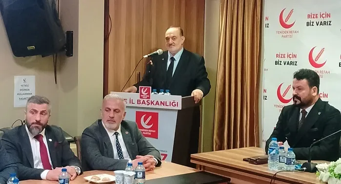 Yeniden Refah Partisi Rize İl Başkanlığında Yoğun Bayramlaşma